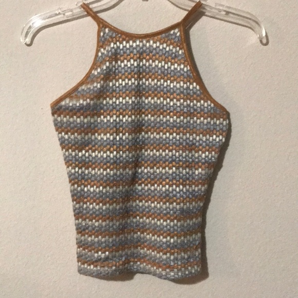 Ladies Fancy Stretch tank top. Multi-colored - Picture 1 of 3